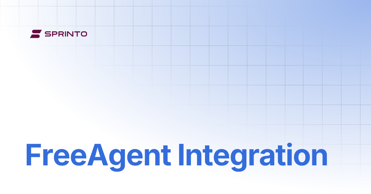 FreeAgent Integration | Sprinto Docs