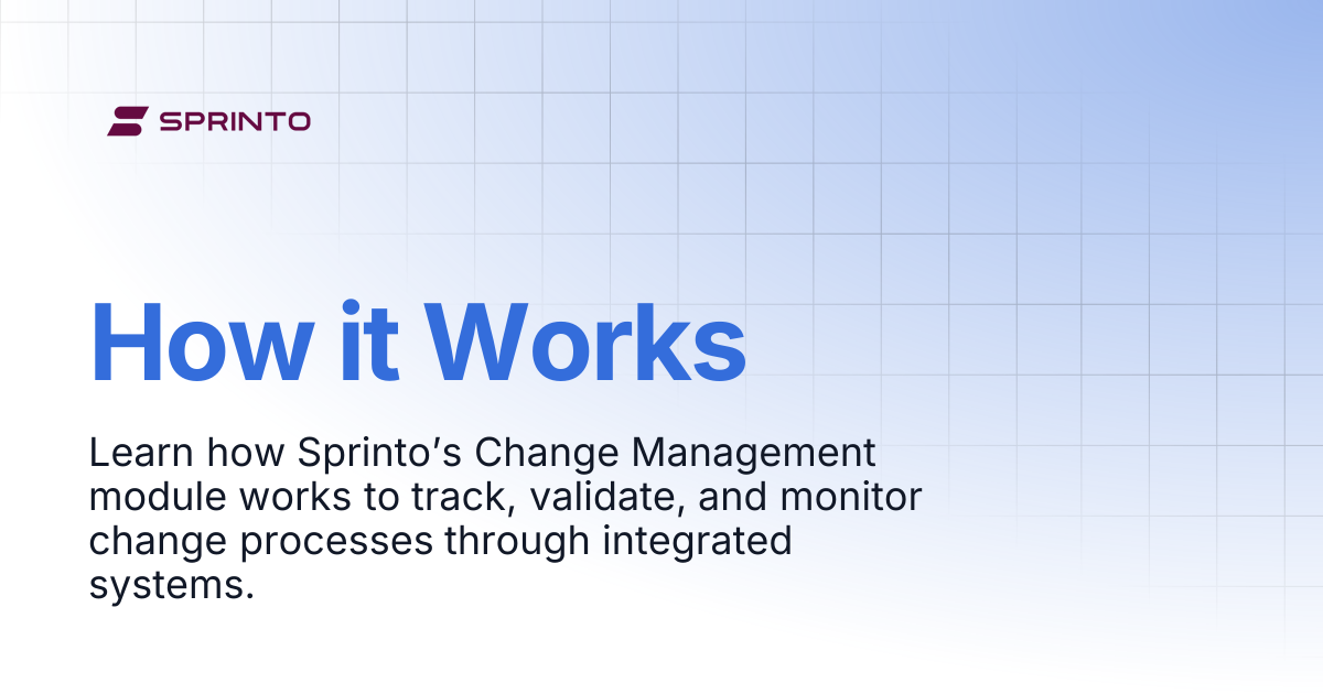 How it Works | Sprinto Docs