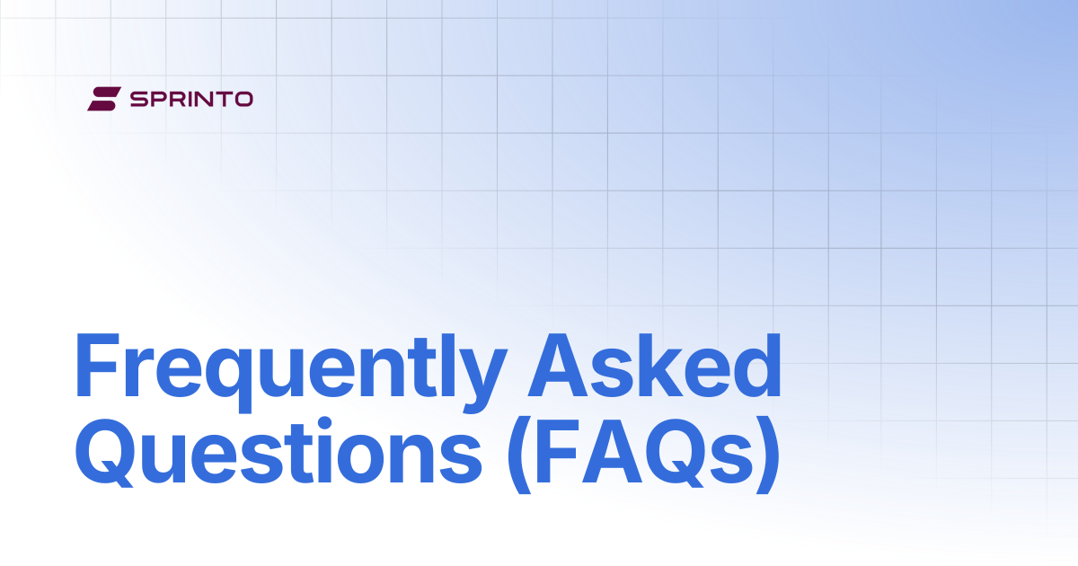 Frequently Asked Questions (FAQs) | Sprinto Docs